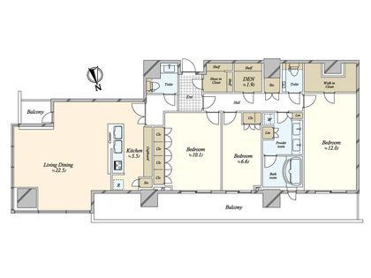間取図(平面図)