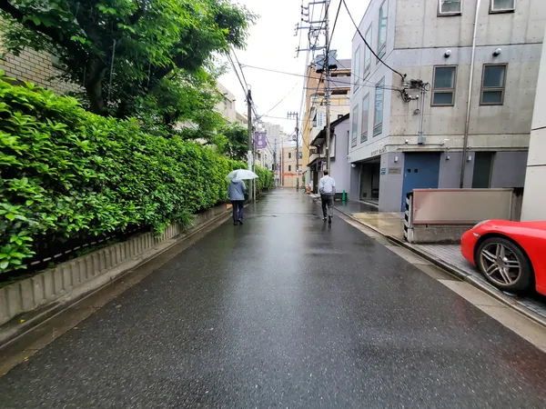 前面道路