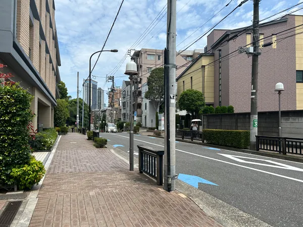 前面道路