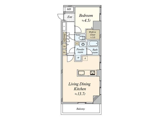 キャッスルマンション青葉台 間取図(平面図)