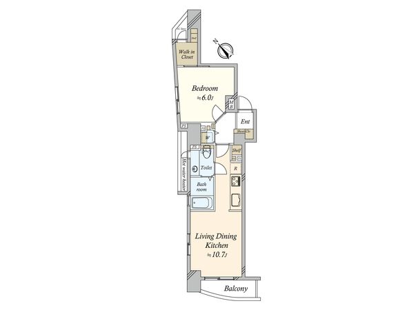 ジェイパーク渋谷イーストスクエア 間取図(平面図) ジェイパーク渋谷イーストスクエア 間取図(平面図)