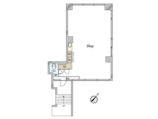 チサンマンション三軒茶屋第2 間取図(平面図)