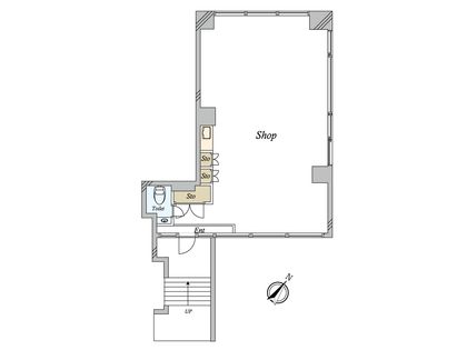 チサンマンション三軒茶屋第2 間取図(平面図)