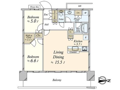 間取図(平面図) 間取図(平面図)