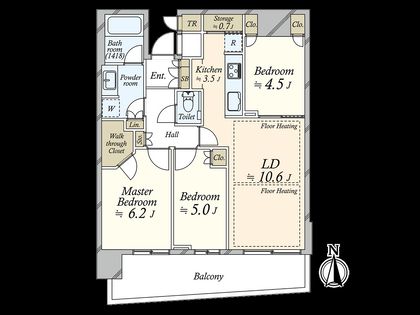 間取図(平面図)