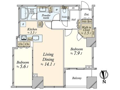 間取図(平面図)