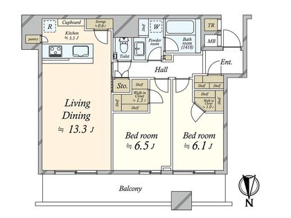 間取図(平面図)