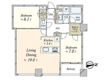 間取図(平面図)