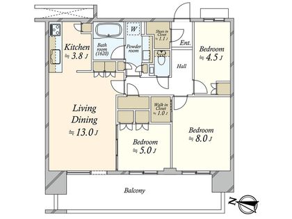 間取図(平面図) 間取図(平面図)
