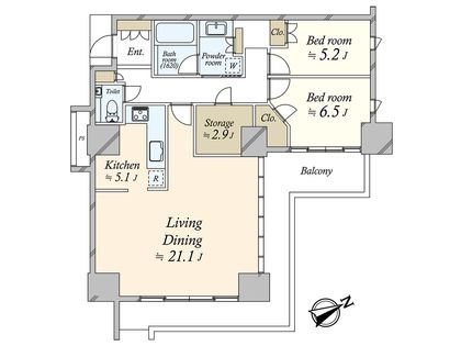 間取図(平面図)