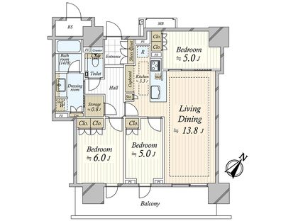 間取図(平面図)