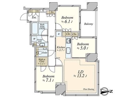 間取図(平面図)