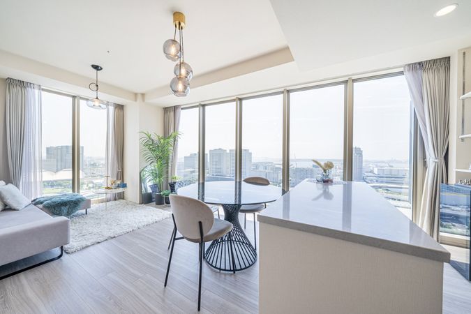 ブリリアタワー有明ミッドクロス リビング ブリリアタワー有明ミッドクロス リビング