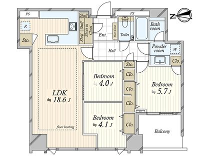 間取図(平面図)