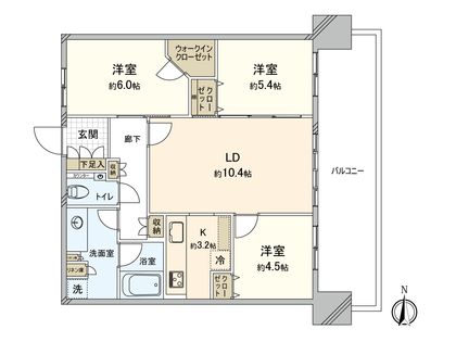間取図(平面図) 間取図(平面図)