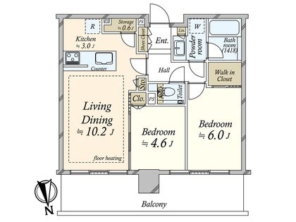 間取図(平面図)