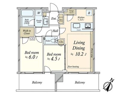 間取図(平面図)