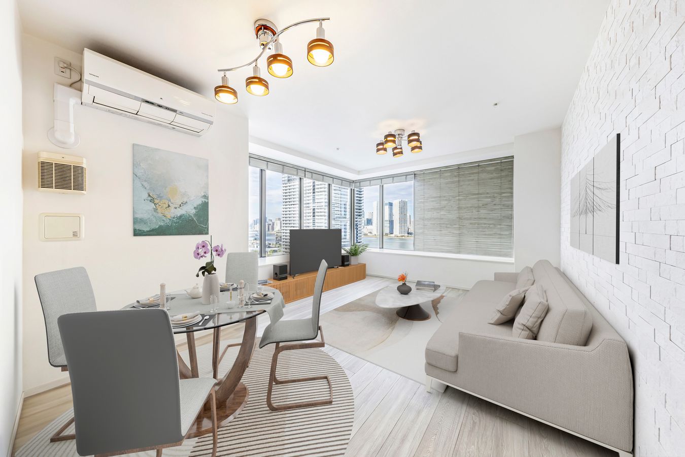 パークホームズ豊洲ザレジデンス リビング リビング