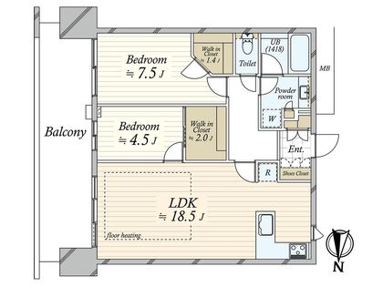 間取図(平面図) 間取図(平面図)