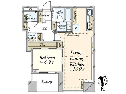 間取図(平面図)