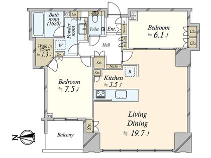 間取図(平面図)