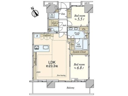 間取図(平面図)