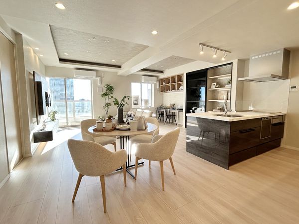 プラウドタワー東雲キャナルコート リビング