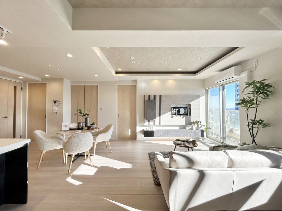 プラウドタワー東雲キャナルコート リビング リビング