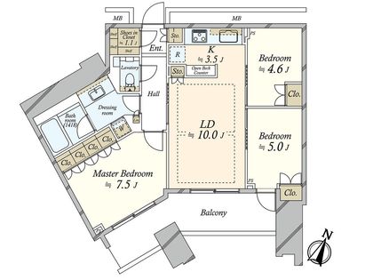 間取図(平面図)