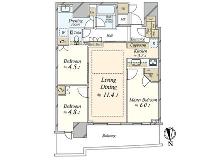 間取図(平面図)