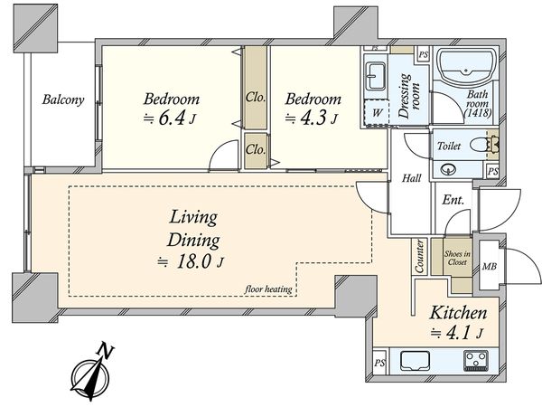 間取図(平面図)