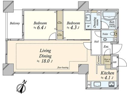 間取図(平面図)