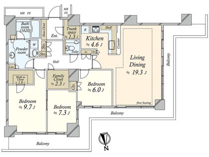 間取図(平面図)
