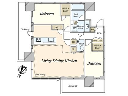 間取図(平面図)