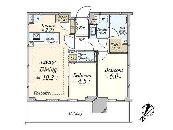 間取図(平面図)
