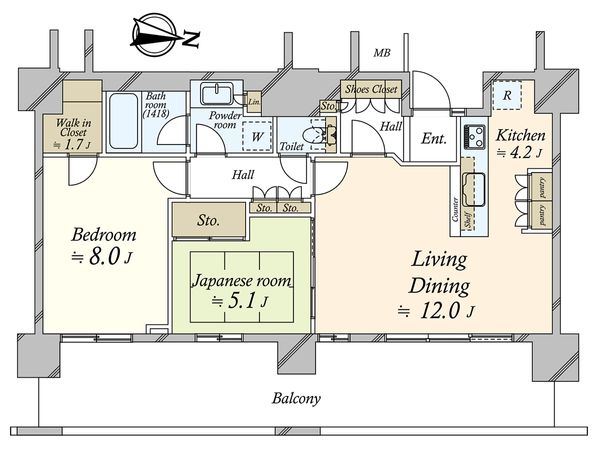アーバンドック パークシティ豊洲 タワーB 間取図(平面図) アーバンドック パークシティ豊洲 タワーB 間取図(平面図)