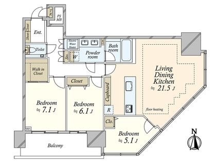間取図(平面図)