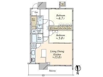 間取図(平面図)