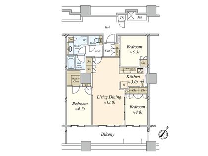 間取図(平面図)