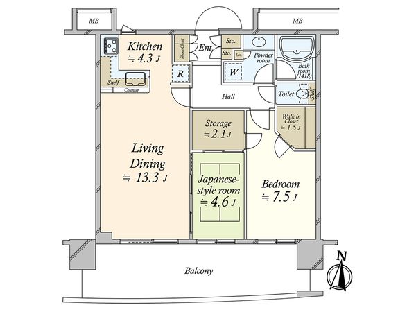 アーバンドック パークシティ豊洲 タワーA 間取図(平面図) アーバンドック パークシティ豊洲 タワーA 間取図(平面図)
