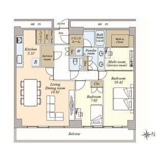 間取図(平面図)