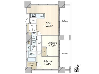 間取図(平面図)