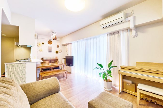 クレヴィア辰巳 リビング