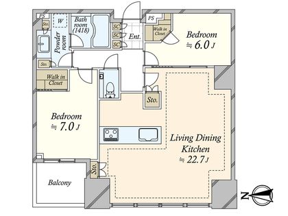 間取図(平面図)