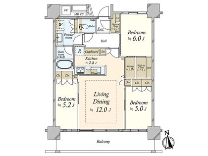 間取図(平面図)