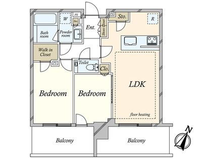 間取図(平面図)