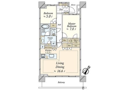 間取図(平面図)