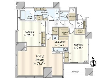 間取図(平面図)
