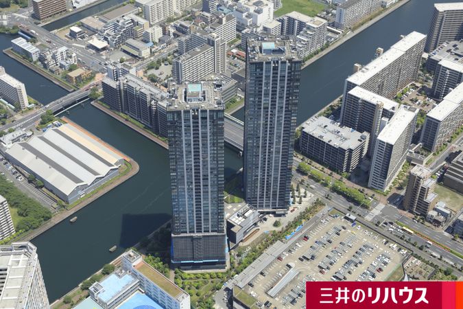 シティタワーズ豊洲ザ・ツイン サウスタワー 外観