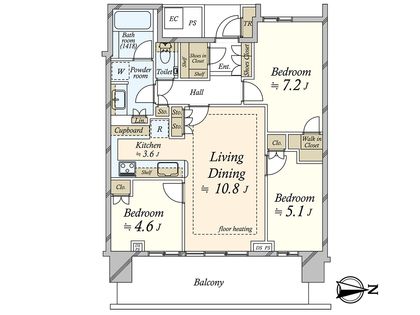 間取図(平面図)